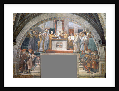 Oath of Pope Leo III by Raphael