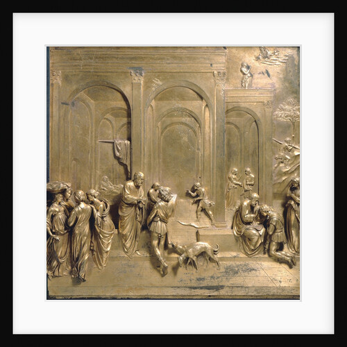 Jacob and Esau from the Gates of Paradise, by Lorenzo Ghiberti