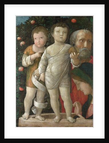 Sacra Familia, or Holy Family with Saint John by Andrea Mantegna