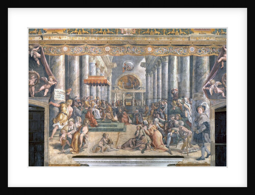 The Donation of Constantine by Raphael