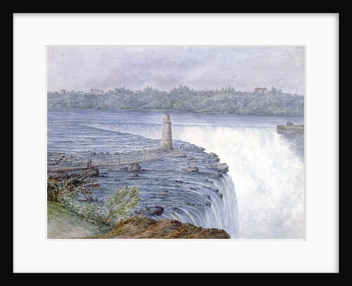 Grand Falls of the Niagara from the Observatory at Goat Island, July 22, 1846 by Michael Seymour