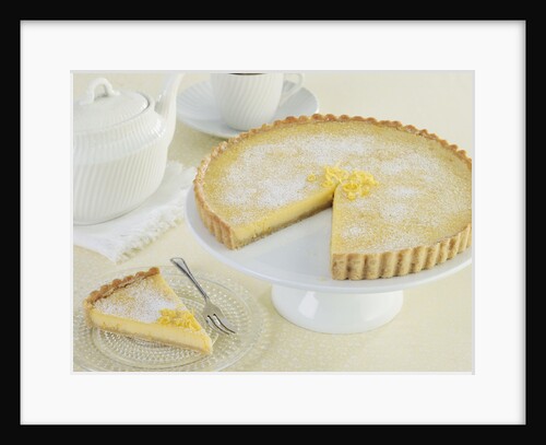 Tarte au citron, lemon tart by Anonymous