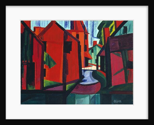 Little Falls, New Jersey by Oscar Bluemner