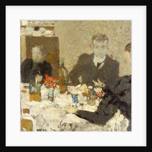 At Table by Edouard Vuillard