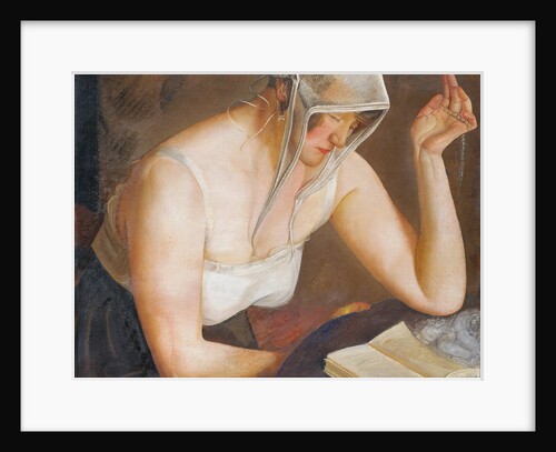 Woman Reading by Boris Grigoriev