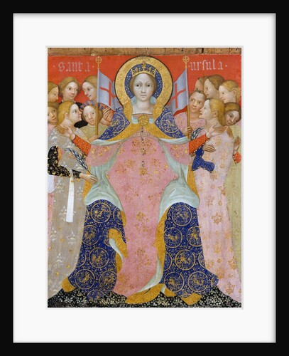 Saint Ursula and Her Maidens by Niccolo di Pietro