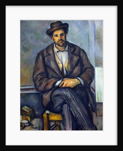 Seated Peasant by Paul Cezanne