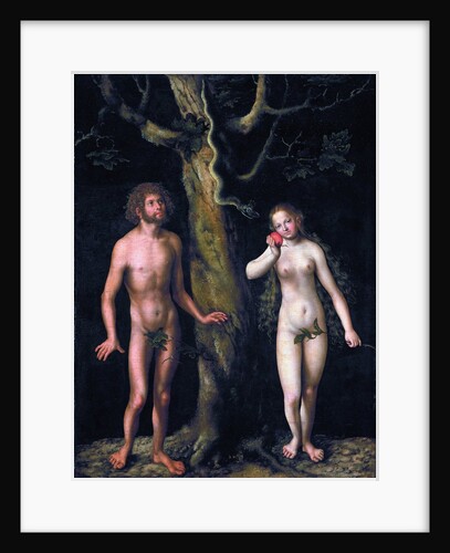 Adam and Eve by Lucas Cranach the Elder