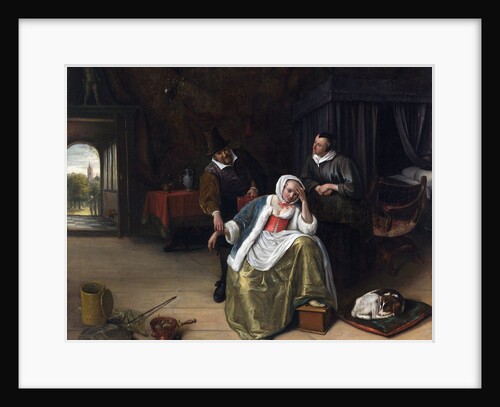 The Lovesick Maiden by Jan Steen