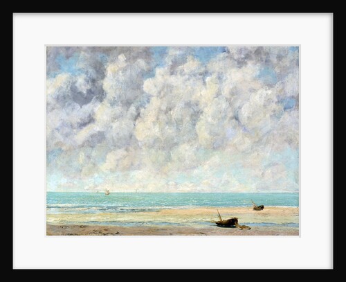 The Calm Sea by Gustave Courbet
