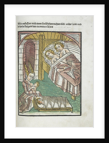 Woodcut illustration from Medieval book by Anonymous