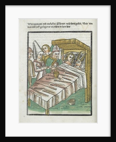 Woodcut illustration from Medieval book by Anonymous