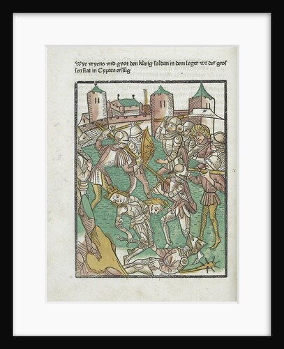 Woodcut illustration from Medieval book by Anonymous