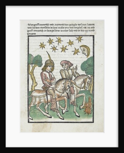 Woodcut illustration from Medieval book by Anonymous