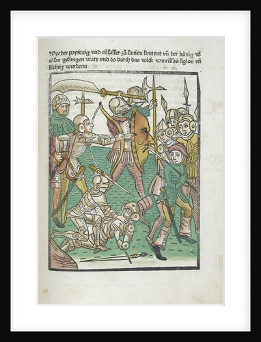 Woodcut illustration from Medieval book by Anonymous