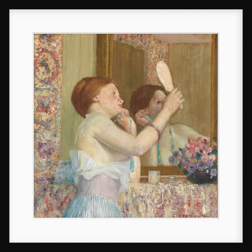 Woman with a Mirror by Frederick Carl Frieseke