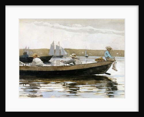 Boys in a Dory by Winslow Homer