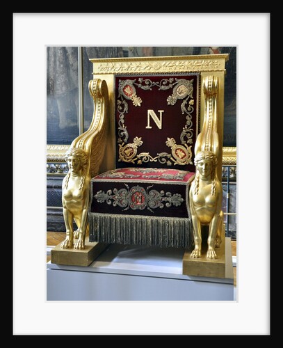Senate Throne of Napoleon I by Anonymous