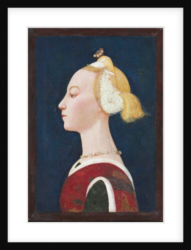 Portrait of a Woman by Master of the Castello Nativity