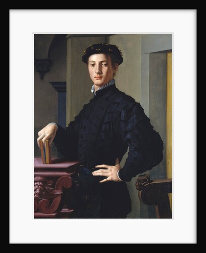 Portrait of a Young Man by Agnolo Bronzino