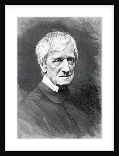 Cardinal Newman by Anonymous