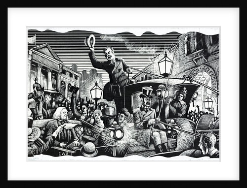 Franz Lizst's 1840 highly popular visit to London by Anonymous