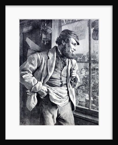 Victorian moral illustration of a British Workman by Anonymous