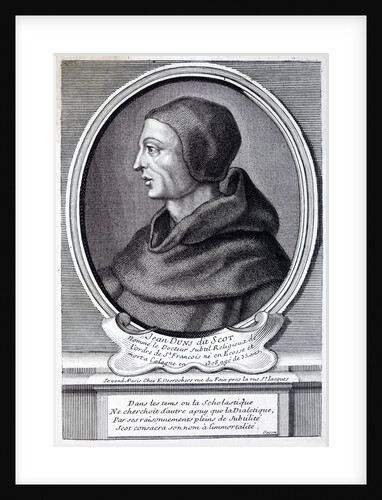 Blessed John (Johannes) Duns Scotus, O.F.M. (c. 1265 â€“ 1308) by Anonymous