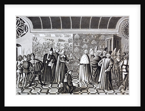 King Richard resigns his crown and Kingdom to the Duke of Lancaster by Anonymous