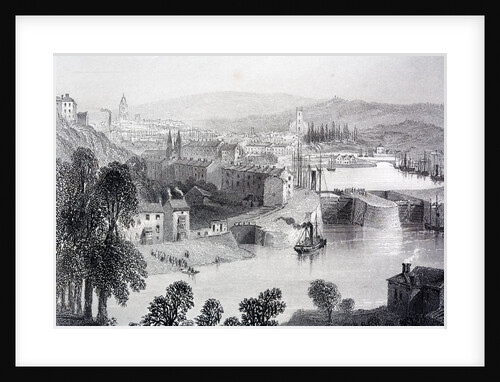 The port of Bristol in the early 19th century by Anonymous