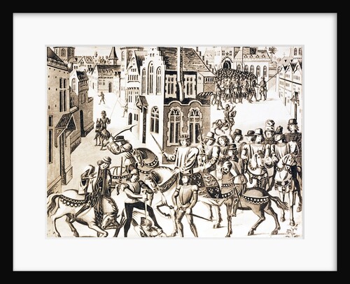 King Richard in great danger in the City of London and the rebels discomfited by Anonymous