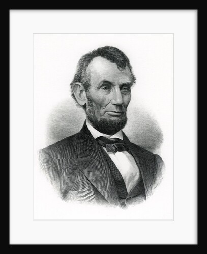 Official portrait of Abraham Lincoln by M.W. Baldwin