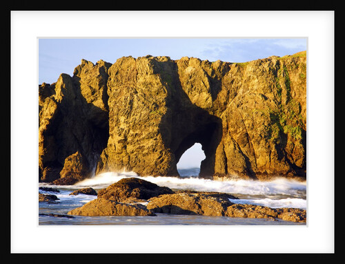 rock formations at low tide, Bandon Beach, Oregon Coast, Pacific Northwest. Pacific Ocean by Anonymous