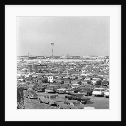 Crowded Parking Lots at JFK Airport by Anonymous