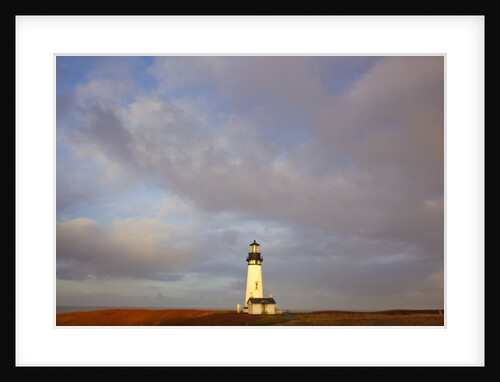 sunrise Yaquina Head Lighthouse. Oregon Coast, Pacific Ocean, Pacific Northwest by Anonymous
