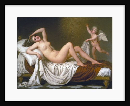 Danaë and the Shower of Gold by Adolf Ulrik Wertmüller