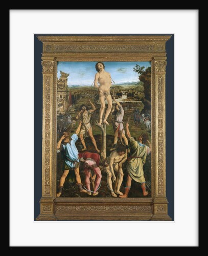 The Martyrdom of Saint Sebastian by Antonio del Pollaiuolo