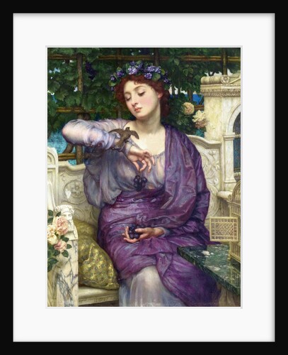 Lesbia and her Sparrow by Edward John Poynter
