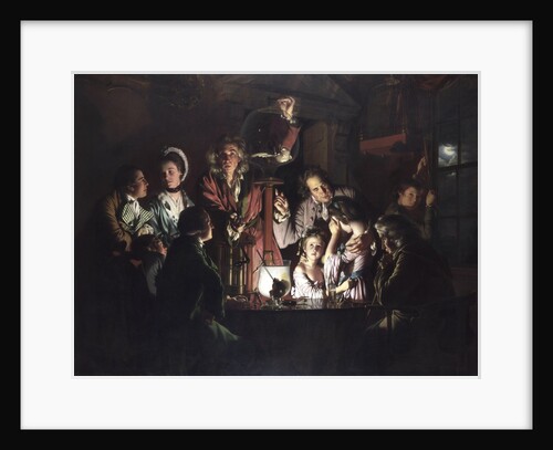 An Experiment on a Bird in an Air Pump by Joseph Wright of Derby