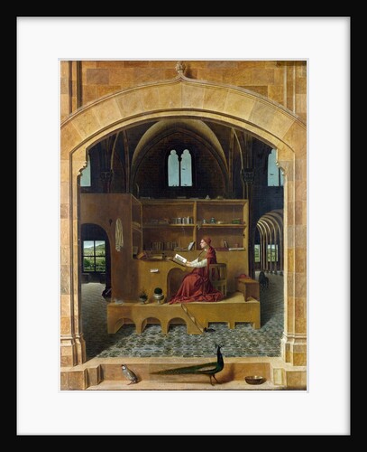 Saint Jerome in His Study by Antonello da Messina