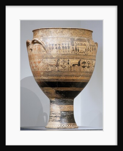 The Dipylon Krater or Dipylon Vase by the Dipylon Master