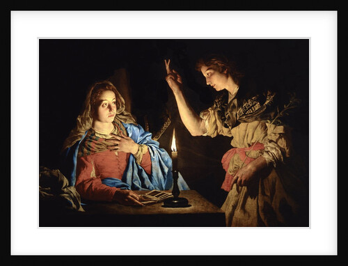 Annunciation by Matthias Stom
