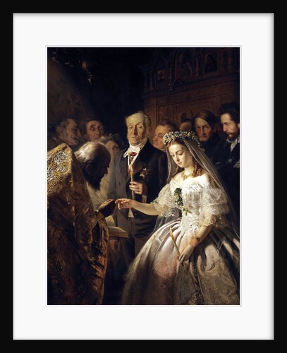 The Unequal Marriage (Old Man Marrying a Younger Woman) by Vasiliy Pukirev