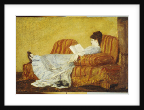 Young Lady Reading by Mary Cassatt