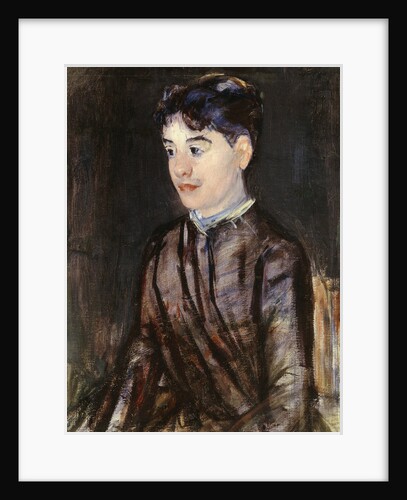 Young Woman in Black by Mary Cassatt