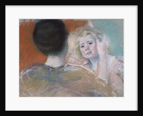 Mother Combing Sara's Hair by Mary Cassatt
