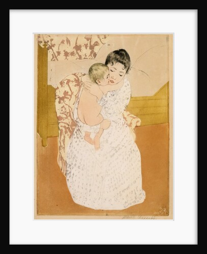 Maternal Caress by Mary Cassatt