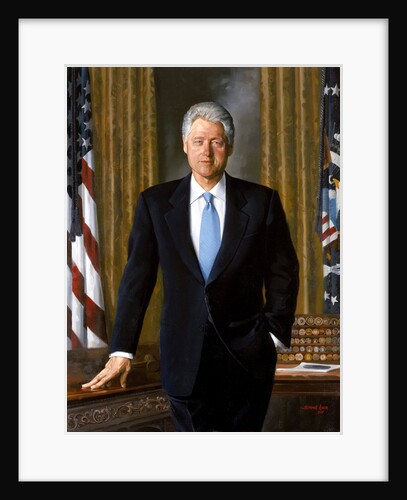 Portrait of President Bill Clinton by Anonymous