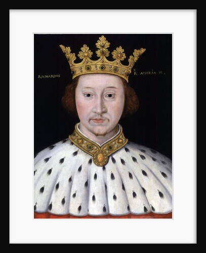Portrait of King Richard II by Anonymous