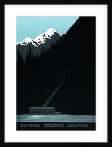 Saving Sierra Snows Power Company Advertisement by Anonymous